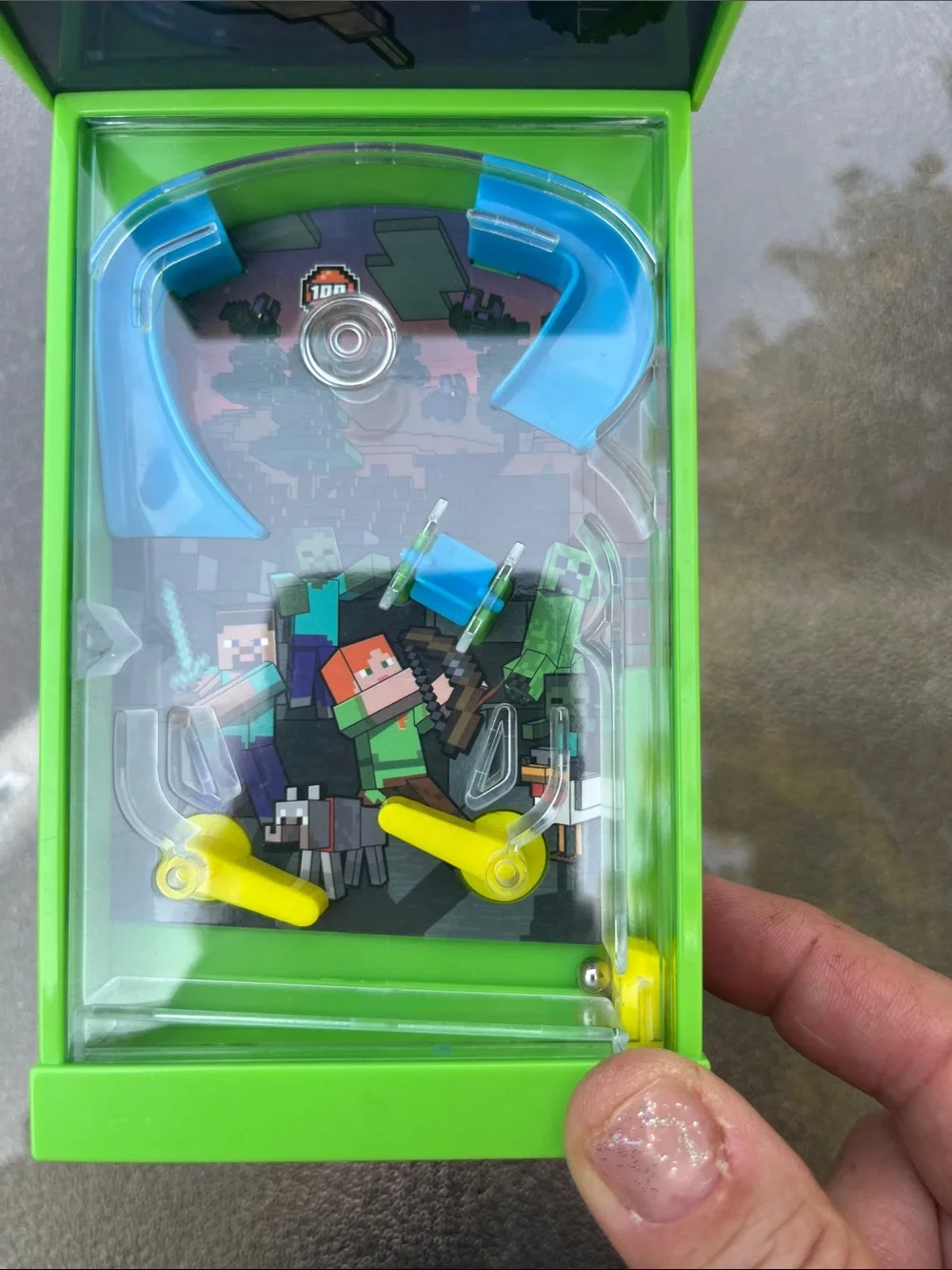 Minecraft Arcade Mini Pinball Game